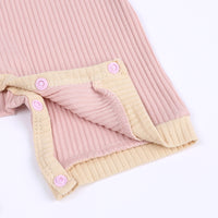 Load image into Gallery viewer, Baby Unisex Muslin&amp;Ribbed Jumpsuits Wholesale 220323278
