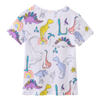 Load image into Gallery viewer, Baby Kid Girls Dinosaur Print T-Shirts Wholesale 220323293
