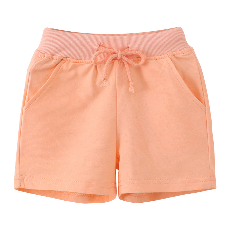 Baby Kid Unisex Solid Color Shorts Wholesale 220323297