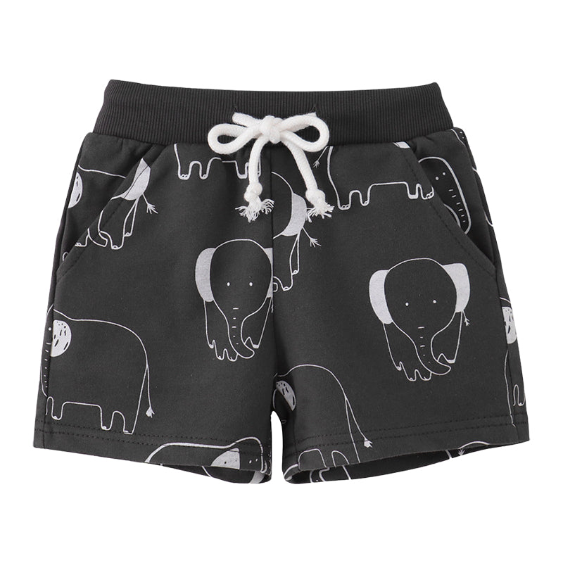 Baby Kid Boys Animals Print Shorts Wholesale 220323299