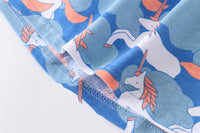 Load image into Gallery viewer, Baby Kid Girls Unicorn Print Dresses Wholesale 220323302
