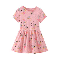 Load image into Gallery viewer, Baby Kid Girls Cartoon Dresses Wholesale 220323315
