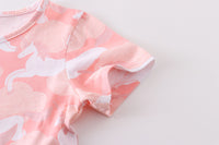 Load image into Gallery viewer, Baby Kid Girls Cartoon Unicorn Print Dresses Wholesale 220323329
