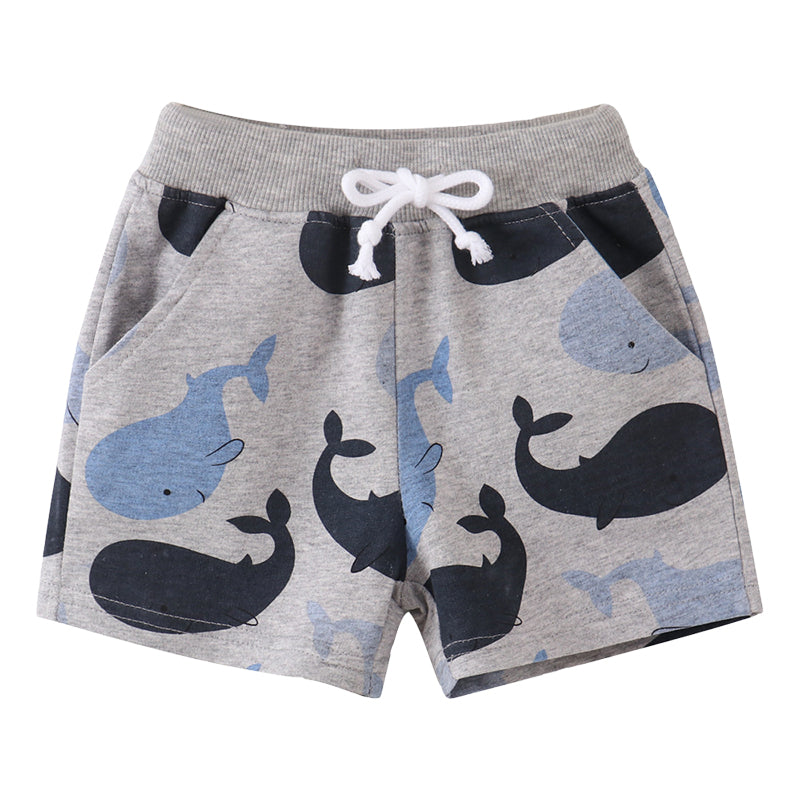 Baby Kid Boys Print Shorts Wholesale 220323341
