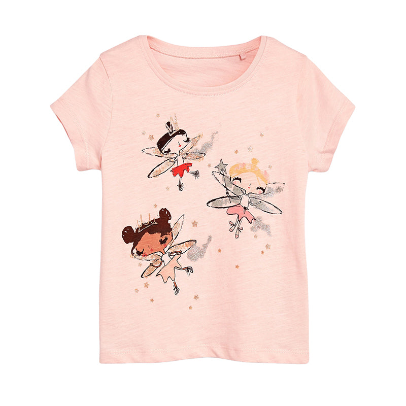 Baby Kid Girls Star Print T-Shirts Wholesale 220323360