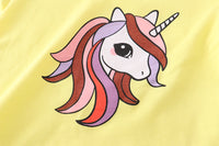 Load image into Gallery viewer, Baby Kid Unisex Unicorn Print T-Shirts Wholesale 220323362
