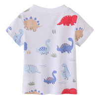 Load image into Gallery viewer, Baby Kid Unisex Dinosaur Print T-Shirts Wholesale 220323364
