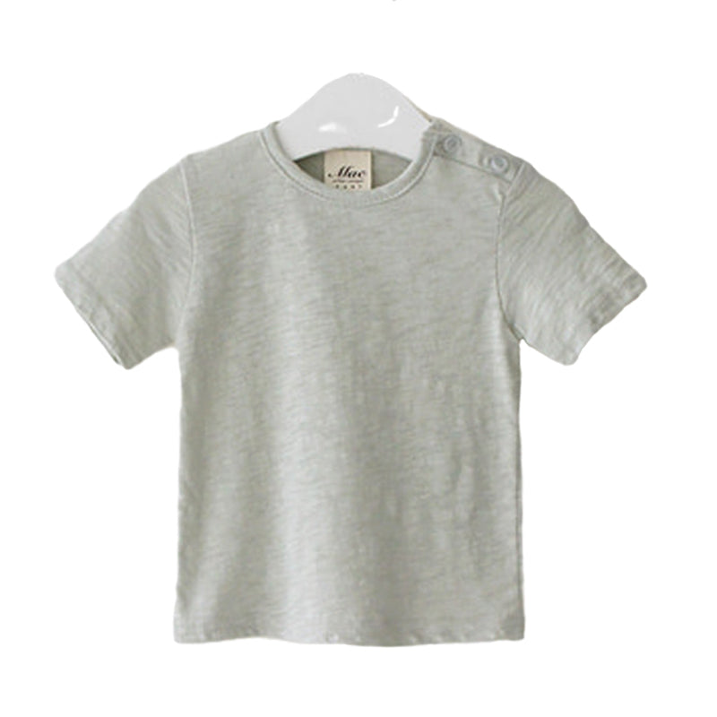 Baby Kid Unisex Solid Color T-Shirts Wholesale 22032355