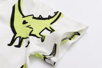 Load image into Gallery viewer, Baby Kid Unisex Dinosaur Animals Print T-Shirts Wholesale 22032360
