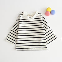 Load image into Gallery viewer, Baby Kid Unisex Striped Print Tops Wholesale 22032371
