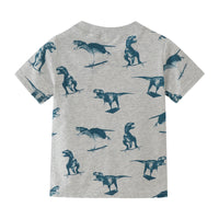 Load image into Gallery viewer, Baby Kid Boys Dinosaur Cartoon Print T-Shirts Wholesale 22032384
