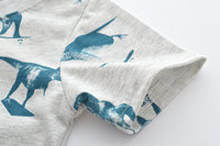 Load image into Gallery viewer, Baby Kid Boys Dinosaur Cartoon Print T-Shirts Wholesale 22032384
