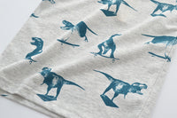 Load image into Gallery viewer, Baby Kid Boys Dinosaur Cartoon Print T-Shirts Wholesale 22032384
