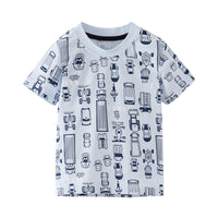 Load image into Gallery viewer, Baby Kid Boys Car Cartoon Print T-Shirts Wholesale 22032385
