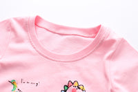Load image into Gallery viewer, Baby Kid Girls Dinosaur Cartoon Print T-Shirts Wholesale 22032393
