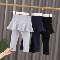 Load image into Gallery viewer, Baby Kid Girls Solid Color Pants Wholesale 22032802
