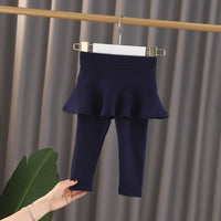 Load image into Gallery viewer, Baby Kid Girls Solid Color Pants Wholesale 22032802

