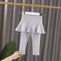 Load image into Gallery viewer, Baby Kid Girls Solid Color Pants Wholesale 22032802
