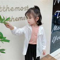 Load image into Gallery viewer, Baby Kid Girls Solid Color Striped Flower Jackets&amp;Outwears Wholesale 220328116
