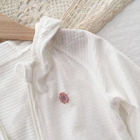 Load image into Gallery viewer, Baby Kid Girls Solid Color Striped Flower Jackets&amp;Outwears Wholesale 220328116
