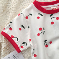 Load image into Gallery viewer, Baby Kid Girls Fruit Cartoon Print T-Shirts Wholesale 220328132
