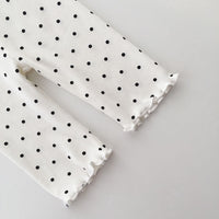 Load image into Gallery viewer, 2 Pieces Set Baby Kid Girls Polka dots Print T-Shirts And Pants Wholesale 220328138
