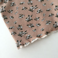 Load image into Gallery viewer, 2 Pieces Set Baby Kid Girls Flower Print Tops And Pants Wholesale 220328149
