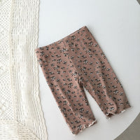 Load image into Gallery viewer, 2 Pieces Set Baby Kid Girls Flower Print Tops And Pants Wholesale 220328149
