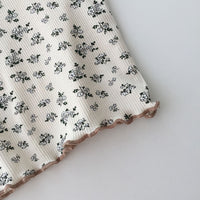 Load image into Gallery viewer, 2 Pieces Set Baby Kid Girls Flower Print Tops And Pants Wholesale 220328149
