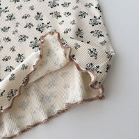 Load image into Gallery viewer, 2 Pieces Set Baby Kid Girls Flower Print Tops And Pants Wholesale 220328149
