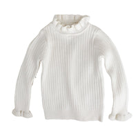 Load image into Gallery viewer, Baby Kid Girls Solid Color Crochet Sweaters Wholesale 220328160
