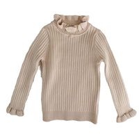 Load image into Gallery viewer, Baby Kid Girls Solid Color Crochet Sweaters Wholesale 220328160
