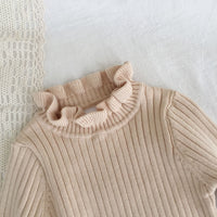 Load image into Gallery viewer, Baby Kid Girls Solid Color Crochet Sweaters Wholesale 220328160
