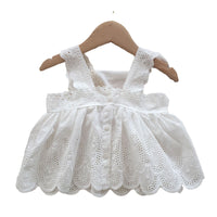 Load image into Gallery viewer, Baby Kid Girls Solid Color Lace Tank Tops Wholesale 220328169

