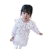 Load image into Gallery viewer, Baby Kid Girls Fruit Blouses Wholesale 22032821
