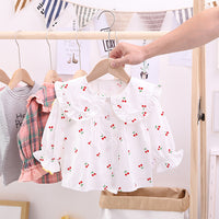 Load image into Gallery viewer, Baby Kid Girls Fruit Blouses Wholesale 22032821
