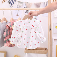 Load image into Gallery viewer, Baby Kid Girls Fruit Blouses Wholesale 22032821
