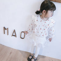Load image into Gallery viewer, Baby Kid Girls Fruit Blouses Wholesale 22032821
