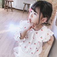 Load image into Gallery viewer, Baby Kid Girls Fruit Blouses Wholesale 22032821
