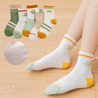 Load image into Gallery viewer, Girls Boys Letters Color-blocking Cartoon Print Accessories Socks Wholesale 220328223
