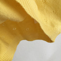 Load image into Gallery viewer, Baby Kid Girls Solid Color Bow Lace Crochet T-Shirts Wholesale 220328248
