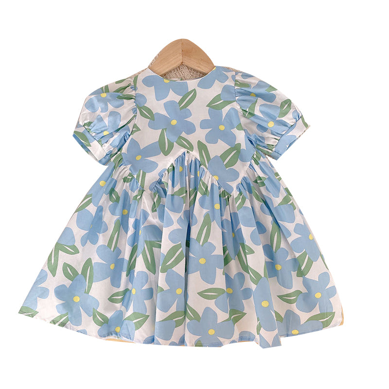 Baby Kid Girls Flower Dresses Wholesale 220328257