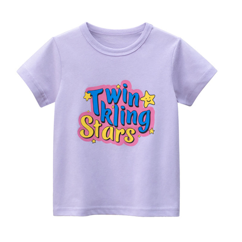 Baby Kid Girls Letters T-Shirts Wholesale 220328265