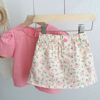 Load image into Gallery viewer, Baby Kid Girls Flower Print Skirts Wholesale 220328291
