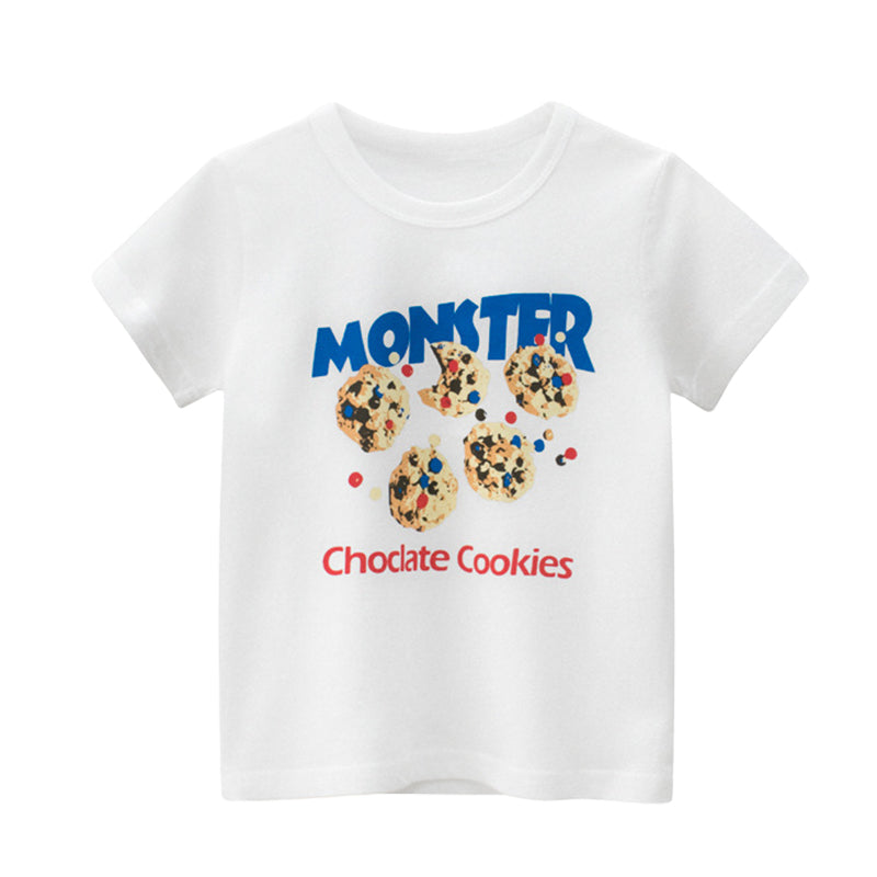 Baby Kid Unisex Letters Print T-Shirts Wholesale 220328311