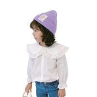 Load image into Gallery viewer, Baby Kid Girls Solid Color Blouses Wholesale 22032834
