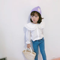 Load image into Gallery viewer, Baby Kid Girls Solid Color Blouses Wholesale 22032834
