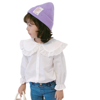 Load image into Gallery viewer, Baby Kid Girls Solid Color Blouses Wholesale 22032834
