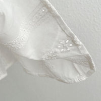 Load image into Gallery viewer, Baby Kid Girls Solid Color Flower Lace Print Tops Wholesale 220328349
