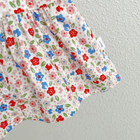 Load image into Gallery viewer, Baby Kid Girls Solid Color Flower Lace Print Tops Wholesale 220328349
